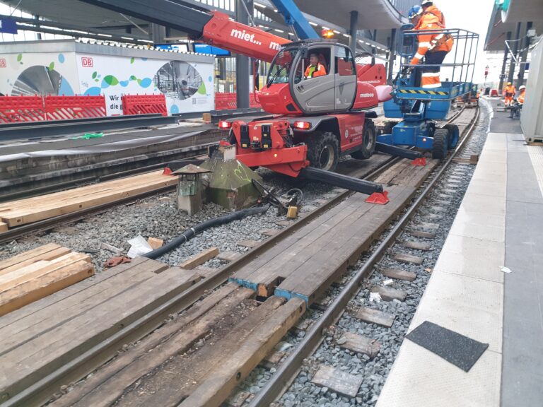 Abbruch Duisburg Hauptbahnhof